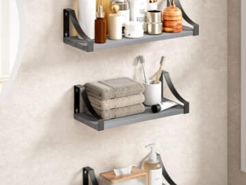 Amazon Black Friday! Floating Shelves 3-Piece Set $9.93 After Code + Coupon (Reg. $30) – Prime Member Exclusive