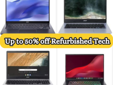 Today Only! Up to 50% off Refurbished Tech from $119.99 Shipped Free (Reg. $262.99)