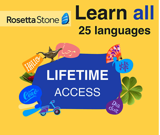 Rosetta Stone Lifetime Unlimited Languages Subscription for $150