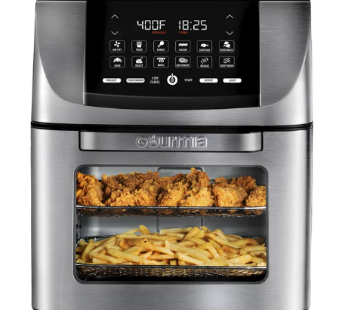 Walmart Black Friday! Gourmia 14-Qt All-in-One Air Fryer Oven & Rotisserie $50 Shipped Free (Reg. $99) – 12 Cooking Functions