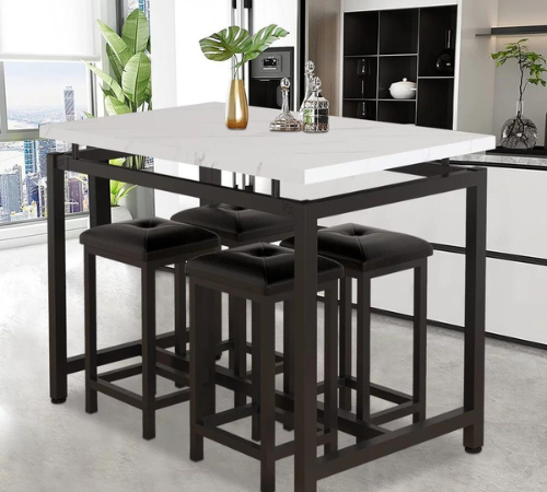 Walmart Black Friday! Revamp your dining space with Counter Height Table Set of 5 for just $159.59 Shipped Free (Reg. $399.99)