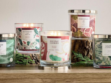 Kohl’s Black Friday! Sonoma Goods For Life 14-oz Scented Candle Jar $5.99 EACH After Code + Kohl’s Cash when you buy 6 (Reg. $15+) + Free Shipping – Great Stocking Stuffers