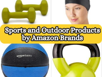 Amazon Black Friday! Sports and Outdoor Products by Amazon Brands from $8.26 (Reg. $10.80+)