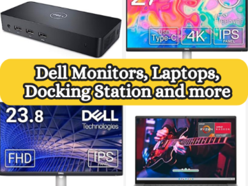 Amazon Black Friday! Dell Monitors, Laptops, Docking Station and more from $84.99 Shipped Free (Reg. $169.99+)