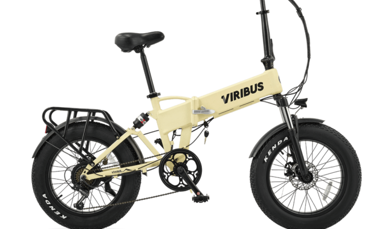 Viribus Getaway Plus Full Suspension Electric Bike for $579 + free shipping