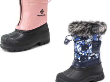 Amazon Black Friday! Up to 40% Dream Pairs Kids Snow Boots – Multiple Styles, Colors, and Sizes + Kids Tennis/ Running Shoes + FAB Deals on Adult Shoes