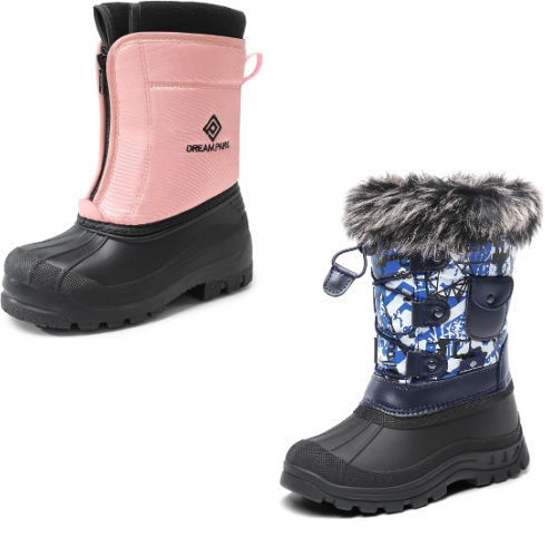 Amazon Black Friday! Up to 40% Dream Pairs Kids Snow Boots – Multiple Styles, Colors, and Sizes + Kids Tennis/ Running Shoes + FAB Deals on Adult Shoes