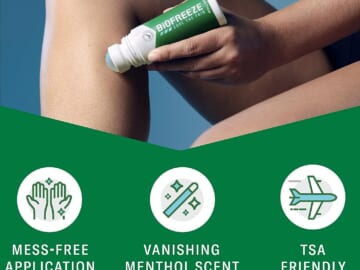 Amazon Black Friday! Biofreeze Roll-On Pain-Relieving Gel, 3-Pack as low as $17.93 Shipped Free (Reg. $29) – $5.98 each