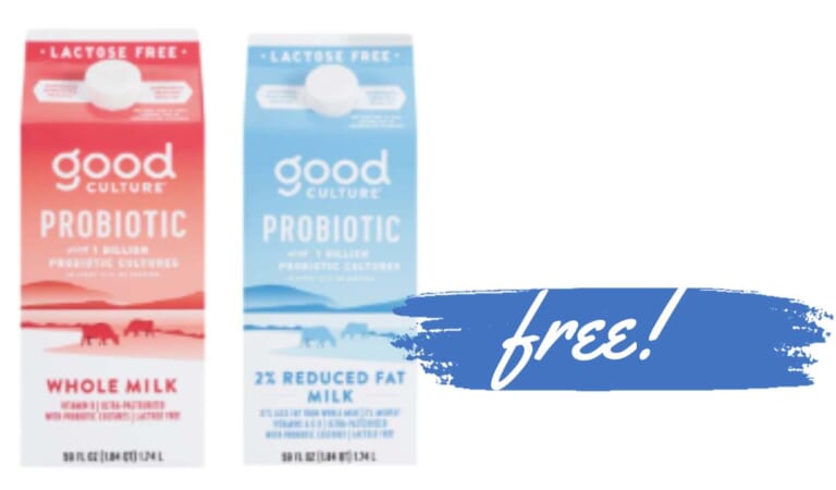 FREE Good Culture Probiotic Milk