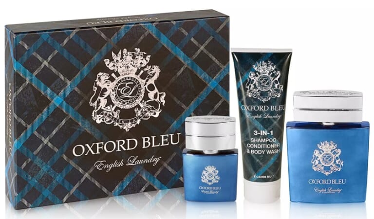 English Laundry Men's 3-Piece Oxford Bleu Gift Set for $25 + free shipping