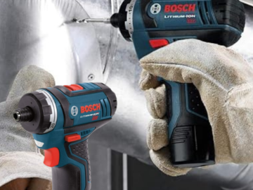 Amazon Black Friday! BOSCH 12V Max Two-Speed Pocket Driver (Bare Tool) $54.87 Shipped Free (Reg. $99)