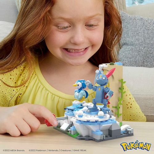 Amazon Black Friday! Mega Pokémon Piplup & Sneasel’s Snow Day Action Figure 171-Piece Building Playset $7.67 (Reg. $22) – LOWEST PRICE