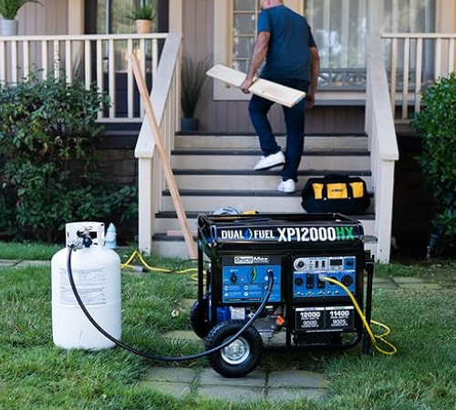 Amazon Black Friday! DuroMax 12,000-Watt Dual Fuel Portable Generator w/ Electric Start & CO Alert $849 Shipped Free (Reg. $1,600) – 1.4K+ FAB Ratings!