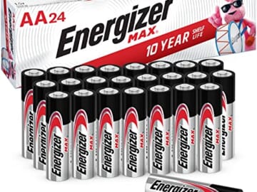 Energizer MAX AA Batteries 24-Pack for $14 + pickup