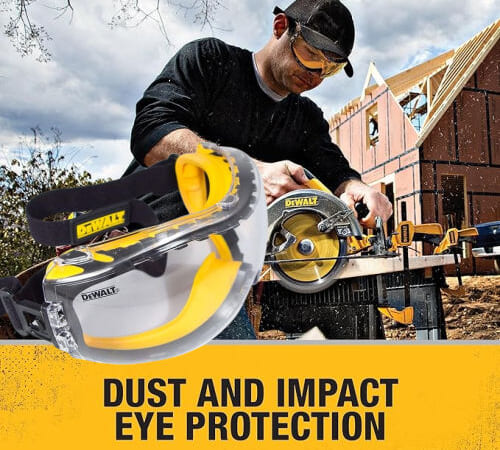 Amazon Black Friday! Dewalt Concealer Clear Anti-Fog Dual Mold Safety Goggles $10.50 (Reg. $20)