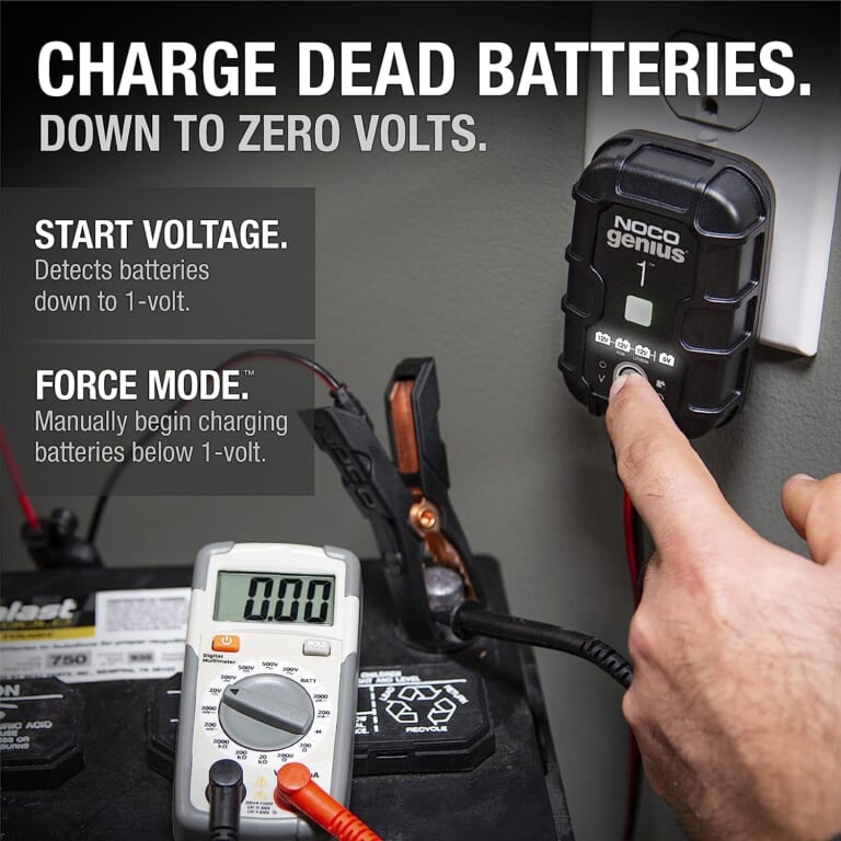 Amazon Black Friday! 1-Amp 6V and 12V Automatic Smart Car Battery Charger $23.96 (Reg. $40)