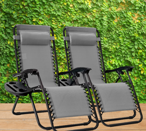 Amazon Black Friday! Zero Gravity Set of 2 Lounge Chair Recliners $79.99 Shipped Free (Reg. $130)- $40 each- 18 Colors