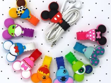 Colorful Character Cable Holders for just $6.99 shipped! {Black Friday Deal}