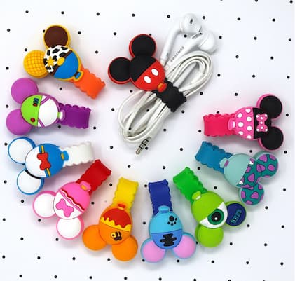 Colorful Character Cable Holders for just $6.99 shipped! {Black Friday Deal}