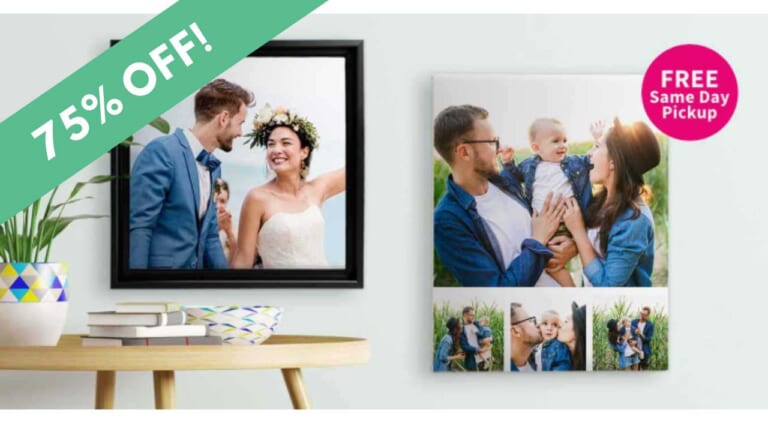 75% Off Canvas Prints & Framed Canvases From Walgreens Photo