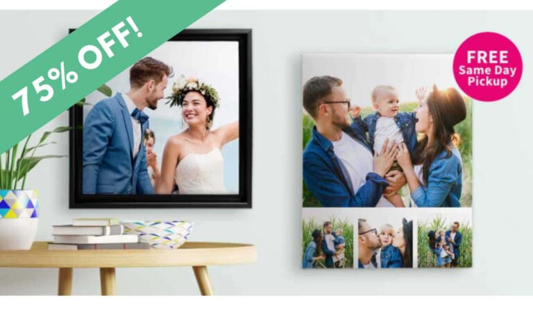 75% Off Canvas Prints & Framed Canvases From Walgreens Photo