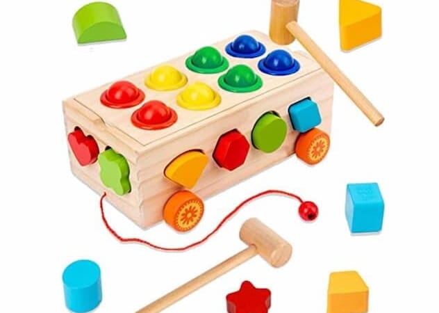 Wooden Shape Sorter 22-Piece Toy Set for just $7.49! {Black Friday Deal}