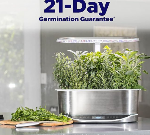 Amazon Black Friday! AeroGarden Bounty Elite Indoor Hydroponic Herb Garden with 9-Pod Herbs Seed Kit $196.58 Shipped Free (Reg. $429.95)