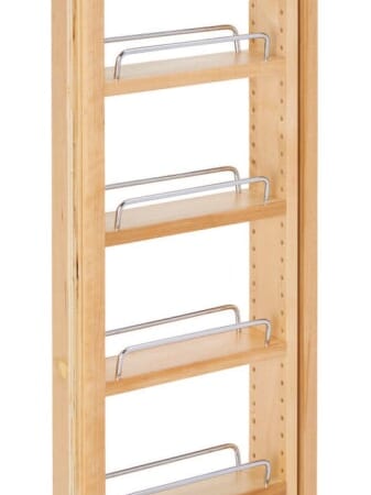 Rev-A-Shelf Pull-Out Wall Filler Cabinet Wooden Organizer for $109 + free shipping