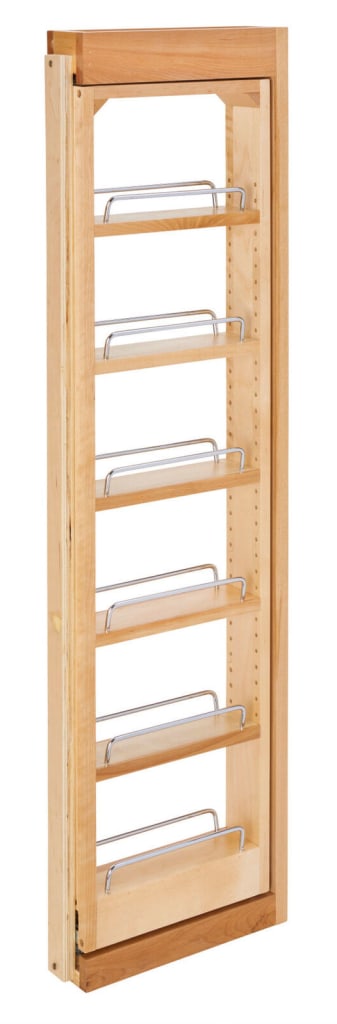 Rev-A-Shelf Pull-Out Wall Filler Cabinet Wooden Organizer for $109 + free shipping