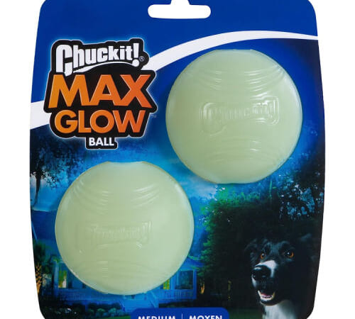 Chuckit! Max Glow Ball Dog Toy, Medium, 2 Pack  as low as $6.57 when you buy 3 (Reg. $16) + Free Shipping – $3.29/ball