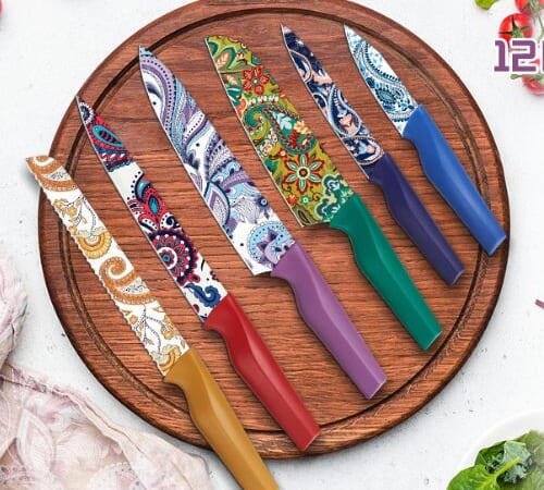 Amazon Black Friday! Paisley Pattern Knife 6-Pieces Set with Cover $19.99 After Coupon (Reg. $40) + Free Shipping – Prime Members Exclusive!