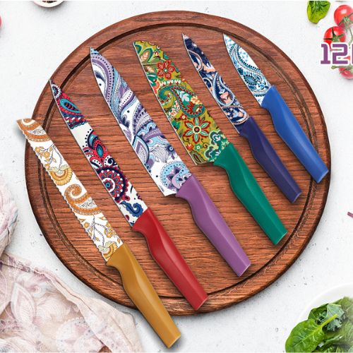 Amazon Black Friday! Paisley Pattern Knife 6-Pieces Set with Cover $19.99 After Coupon (Reg. $40) + Free Shipping – Prime Members Exclusive!