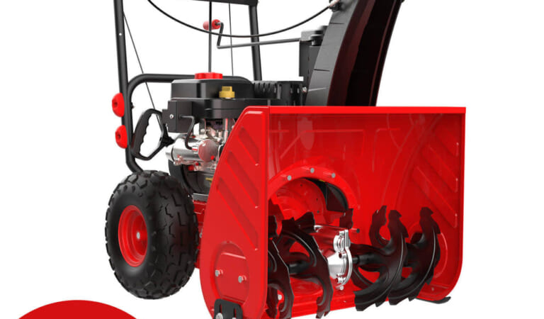 PowerSmart 24'' Electric Start 212cc 2-Stage Gas Snow Blower for $500 + free shipping