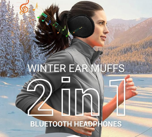 Amazon Black Friday! 2-in-1 Bluetooth 5.2 Headphones Earmuffs $19.99 (Reg. $50) – 4-Colors