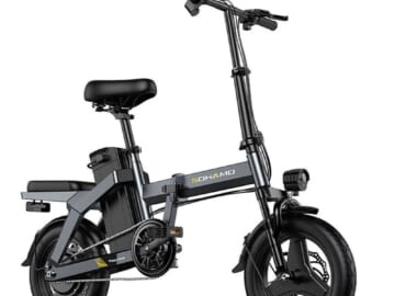 Sohamo A3 48V Foldable eBike for $400 + free shipping