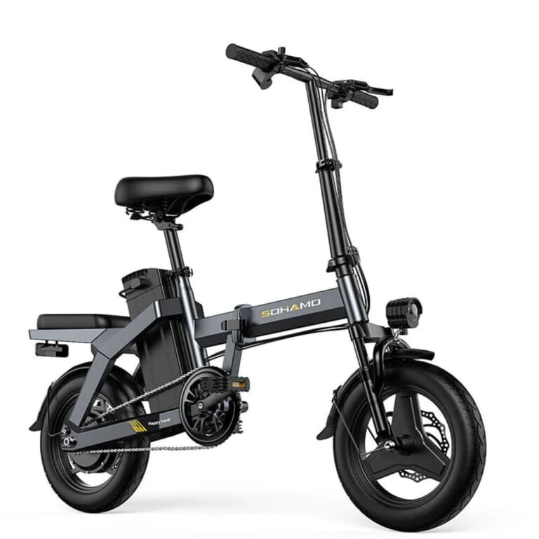 Sohamo A3 48V Foldable eBike for $400 + free shipping