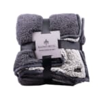 RainForest Sherpa Throw Blanket for $20 + free shipping