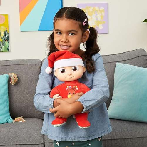 Amazon Cyber Monday! Cocomelon Musical Deck The Halls JJ Doll with Santa Hat $12.99 (Reg. $19.99)