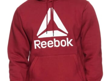 Reebok Men's Delta Logo Hoodie for $15 + free shipping w/ $35