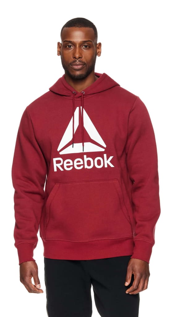 Reebok Men's Delta Logo Hoodie for $15 + free shipping w/ $35