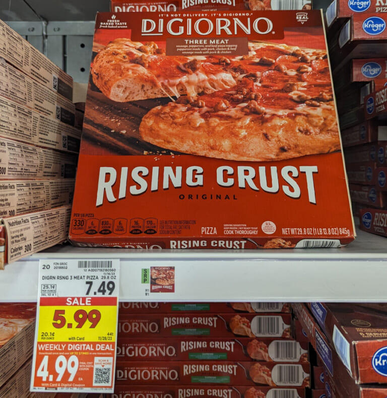 DiGiorno Pizza Just $4.99 At Kroger