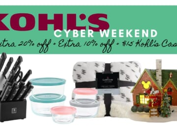Kohl’s Cyber Week Deals Are Live!