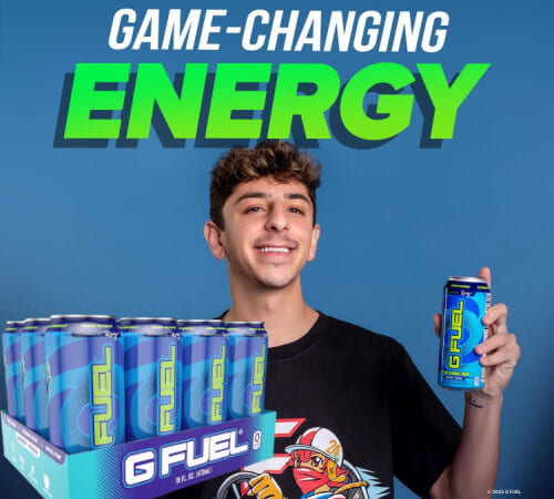 Amazon Cyber Monday! G Fuel Sugar Free Energy Drink, Sour Blue Chug Rug,12-Pack as low as $14.14 Shipped Free (Reg. $23.76) – $1.18/16-Oz Can