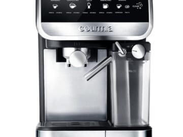 Gourmia Espresso, Cappuccino, Latte, and Americano Maker for $50 + free shipping