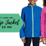 Lands’ End Kids’ Full-Zip Fleece Just $9.98!