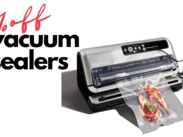 50% off FoodSaver Vacuum Sealers