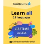 Rosetta Stone Lifetime Unlimited Languages Subscription for $149 + free shipping