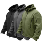 Rogoman Men's Tactical Fleece Jacket for $15 + $10 s&h