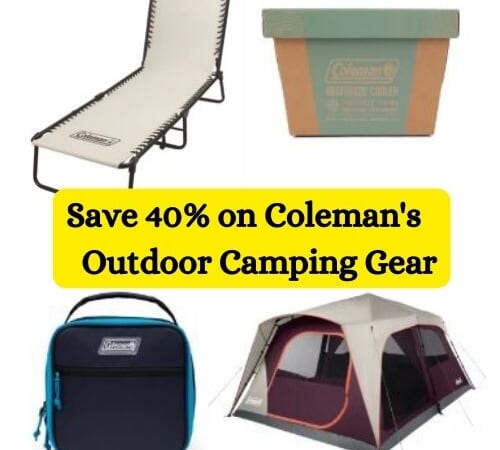 Save 40% on Coleman’s Outdoor Camping Gear from $6.47 After Code (Reg. $12)