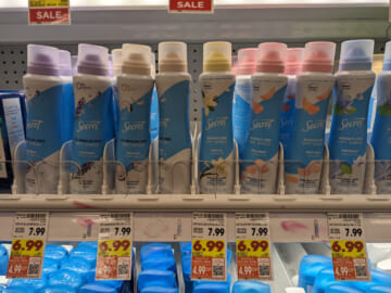 Secret Dry Spray Just $4.99 At Kroger